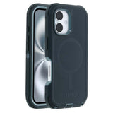 NNEDSZ OtterBox Defender MagSafe Back Case for iPhone 16 - Green