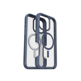 NNEDSZ OtterBox Defender XT Clear Back Case for iPhone 16 Pro Max -Clear/Blue