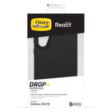 NNEDSZ OtterBox React Back Case for Samsung Galaxy S24FE - Black