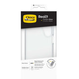 NNEDSZ OtterBox React Back Case + Glass for Samsung Galaxy A16 - Clear