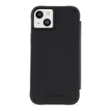 NNEDSZ Case-Mate Wallet Folio Case with MagSafe For iPhone 14 Plus (6.7") - Black