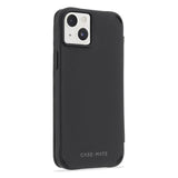 NNEDSZ Case-Mate Wallet Folio Case with MagSafe For iPhone 14 Plus (6.7") - Black