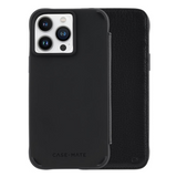 NNEDSZ Case-Mate Wallet Folio Case MagSafe for iPhone 14 Pro Max - Black