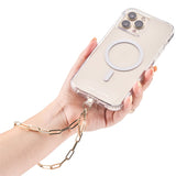NNEDSZ Case-Mate Chunky Chain Phone Wristlet Universal - Gold