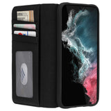 NNEDSZ Case-Mate Wallet Folio Antimicrobial Case for Samsung Galaxy S23 - Black