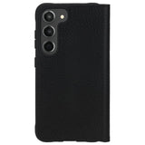 NNEDSZ Case-Mate Wallet Folio Antimicrobial Case for Samsung Galaxy S23 - Black