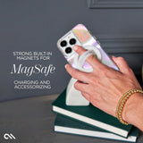 NNEDSZ Case-Mate Soap Bubble Magsafe Case for Apple iPhone 15 Pro - Iridescent