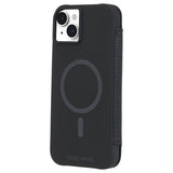 NNEDSZ Case-Mate Wallet Folio Case MagSafe For Apple iPhone 15 Plus - Black