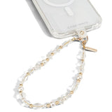 NNEDSZ Case-Mate Beaded Phone Wristlet Moon Crystal