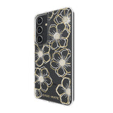 NNEDSZ Case-Mate Floral Gems Case For Samsung Galaxy S24+ Gold