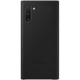 NNEDSZ Samsung Galaxy Note 10 Leather Cover Case - Black