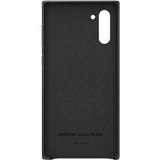 NNEDSZ Samsung Galaxy Note 10 Leather Cover Case - Black