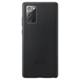 NNEDSZ Samsung Leather Cover Case for Galaxy Note20 - Black