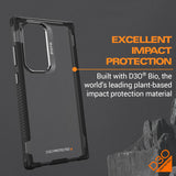 NNEDSZ EFM Cayman Case Armour with D3O BIO for Samsung Galaxy S24 Ultra - Carbon