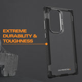 NNEDSZ EFM Cayman Case Armour with D3O BIO for Samsung Galaxy S24 Ultra - Carbon