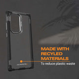 NNEDSZ EFM Cayman Case Armour with D3O BIO for Samsung Galaxy S24 Ultra - Carbon