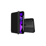 NNEDSZ EFM Aspen Folio Case Armour with D3O & E Leather for iPad 10.9 (2022) - Black