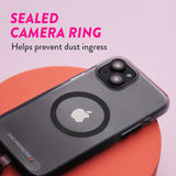 NNEDSZ EFM Cayman Case with D3O BIO for iPhone 15 Pro - Clear