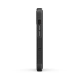 NNEDSZ EFM Monaco Leather Wallet Case Armour with D3O 5G Signal Plus for iPhone 13 Pro (6.1" Pro) - Black