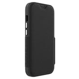 NNEDSZ EFM Monaco Case Armour with ELeather and D3O 5G Signal Plus Technology For iPhone 13 (6.1")/iPhone 14 (6.1") - Black / Space Grey