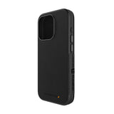 NNEDSZ EFM Monaco E-leather Wallet Case Armour With D3O Plus Suits Iphone 15 Pro Max - 6.7" Pro - Black/Spa