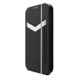 NNEDSZ EFM Miami Leather Wallet Case Armour with D3O For iPhone 13 Pro Max (6.7") - Smoke Black