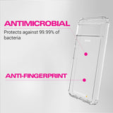 NNEDSZ EFM Alta Case Armour with D3O BIO for Google Pixel 8 - Clear
