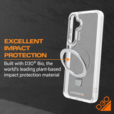 NNEDSZ EFM Alta D3O BIO Case Armour Samsung Galaxy S24+ Clear