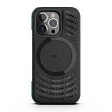 NNEDSZ EFM Tokyo Case Armour with MagSafe D3O 5G Signal Plus Technology for iPhone 14 Pro (6.1") - Dark Neb
