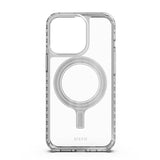 NNEDSZ EFM Zurich Flux Case Armour Compatible with MagSafe for iPhone 13 Pro (6.1" Pro) - Frost Clear