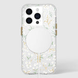NNEDSZ Case-Mate Rifle Paper Magsafe Case iPhone 15 Pro - Petite Fleurs