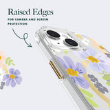 NNEDSZ Case-Mate Rifle Paper MagSafe Case iPhone 15 Plus - Pastel Marguerite