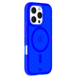 NNEDSZ Tech21 EvoDusk MagSafe Back Case for iPhone 16 Pro - Cobalt Blue
