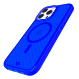 NNEDSZ Tech21 EvoDusk MagSafe Back Case for iPhone 16 Pro Max - Cobalt Blue