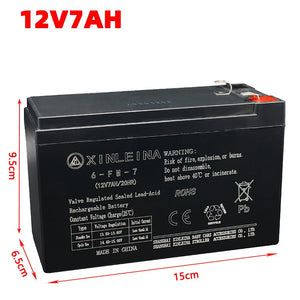 NNEDSZ 12V Rechargeable Battery Kids Car/ Bike/ Scooter/ Quad bike ALRAM System ETC