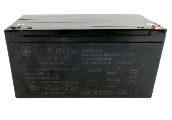 NNEDSZ 24V Battery Replacement For Kids Electric Ride On Car Bike Scooter Buggy Utv, ALARM System Etc 24V 7Ah Genuine