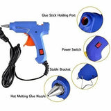 NNEDSZ 2 X HOT MELT GLUE GUN TRIGGER ADHESIVE WITH STICKS REPAIR KIT FOR USE