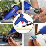 NNEDSZ 2 X HOT MELT GLUE GUN TRIGGER ADHESIVE WITH STICKS REPAIR KIT FOR USE
