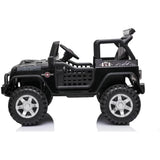NNEDSZ 12 Jeep Inspired Ride On Car Kids Fairyland Adventure - Black