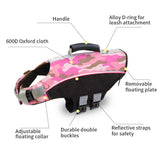NNEDSZ Ondoing Dog Life Jacket Lifesaver Pet Safety Vest Swimming Boating Float Aid Buoyancy