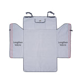 NNEDSZ Ondoing Grey Dog Car Boot Cover SUV Liner Trunk Rear Cargo Hammock Waterproof Protector