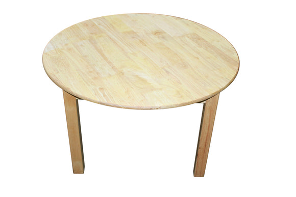 NNEDSZ Rubberwood Round Table 90