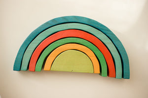 NNEDSZ Large Color Rainbow Block Set
