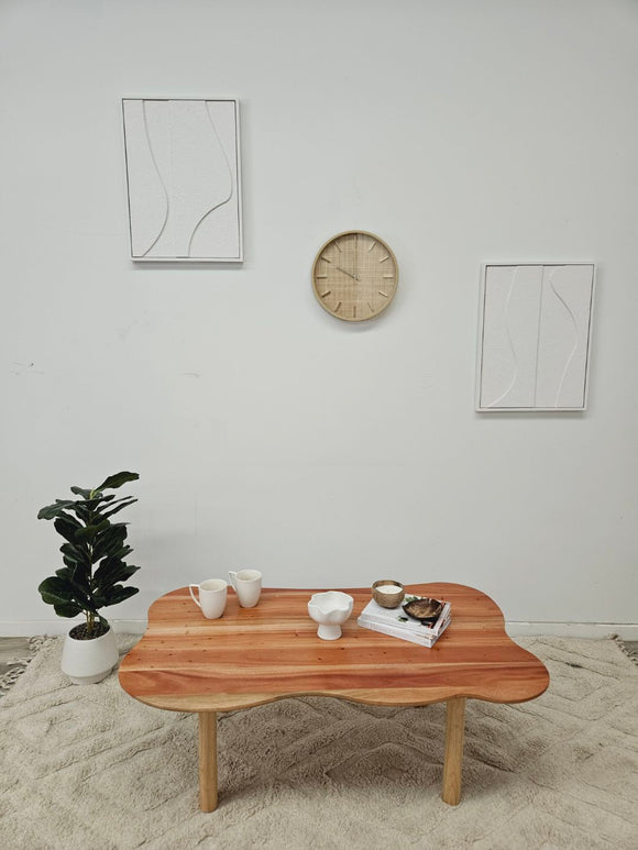 NNEDSZ Hardwood Cloud coffee table