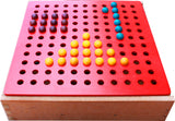 NNEDSZ Froebel Gifts J2- Pegs And Lacing Box