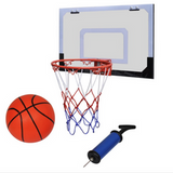 NNEDSZ Indoor Mini Basketball Hoop Ring Backboard Kit Door Mounted Mount Kid Set