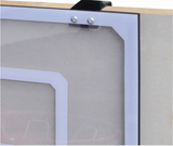 NNEDSZ Indoor Mini Basketball Hoop Ring Backboard Kit Door Mounted Mount Kid Set