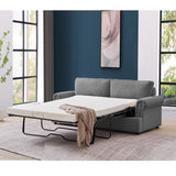 NNEDSZ PHEBE 3 Seater Sofa bed with Separate Foam Mattress- Corduroy Dark grey