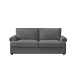 NNEDSZ PHEBE 3 Seater Sofa bed with Separate Foam Mattress- Corduroy Dark grey