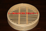 NNEDSZ 8 Inch Bamboo Steamer Set-2 Steamer Baskets With 1 Lid